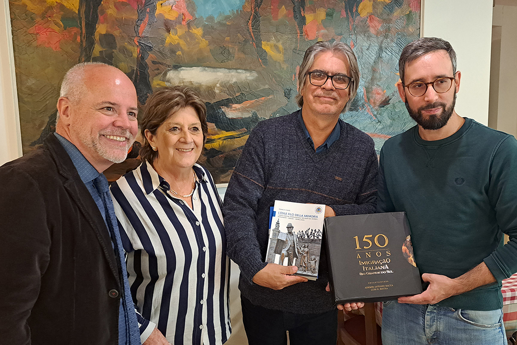 Treviso, troca de publicações com as associações italianas